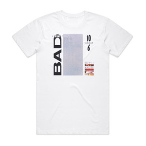 Bad Company 10 From 6 Album Cover T-Shirt White Bad Company 10 From 6 Album Cover T-Shirt White