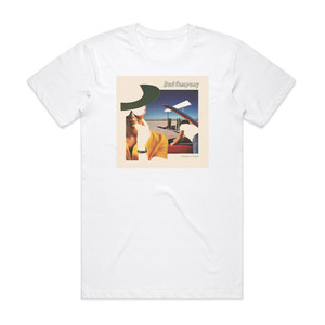 Bad Company Desolation Angels 1 Album Cover T-Shirt White Bad Company Desolation Angels 1 Album Cover T-Shirt White