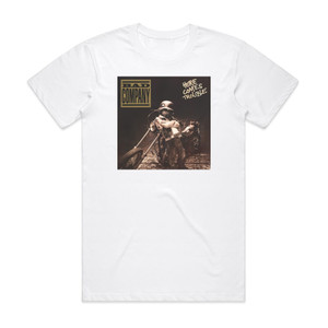 Bad Company Here Comes Trouble Album Cover T-Shirt White Bad Company Here Comes Trouble Album Cover T-Shirt White
