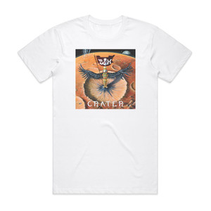 BaK Crater Album Cover T-Shirt White BaK Crater Album Cover T-Shirt White