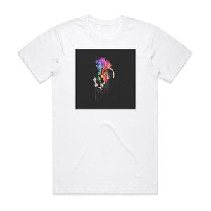 Brock Berrigan Aprils Neck Brace Album Cover T-Shirt White Brock Berrigan Aprils Neck Brace Album Cover T-Shirt White