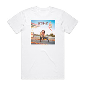 Beth Hart Fire On The Floor Album Cover T-Shirt White Beth Hart Fire On The Floor Album Cover T-Shirt White