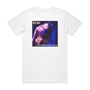 Beth Hart Beth Hart The Ocean Of Souls 2 Album Cover T-Shirt White Beth Hart Beth Hart The Ocean Of Souls 2 Album Cover T-Shirt White