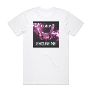 BAP Excuse Me Album Cover T-Shirt White BAP Excuse Me Album Cover T-Shirt White