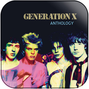 Generation X Anthology Album Cover Sticker Generation X Anthology Album Cover Sticker