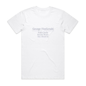 Boxed In Full Circle Bonobo Remix Album Cover T-Shirt White Boxed In Full Circle Bonobo Remix Album Cover T-Shirt White