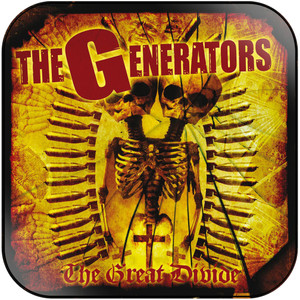 The Generators The Great Divide Album Cover Sticker The Generators The Great Divide Album Cover Sticker