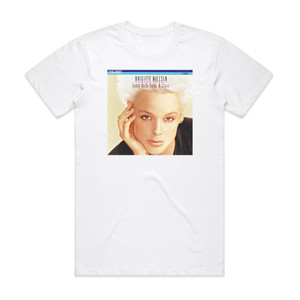 Brigitte Nielsen Every Body Tells A Story Album Cover T-Shirt White Brigitte Nielsen Every Body Tells A Story Album Cover T-Shirt White