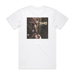 Benighted Asylum Cave Album Cover T-Shirt White Benighted Asylum Cave Album Cover T-Shirt White