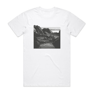 Baths Ocean Death Album Cover T-Shirt White Baths Ocean Death Album Cover T-Shirt White