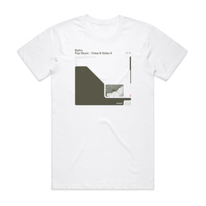 Baths Pop Music False Bsides Ii Album Cover T-Shirt White Baths Pop Music False Bsides Ii Album Cover T-Shirt White