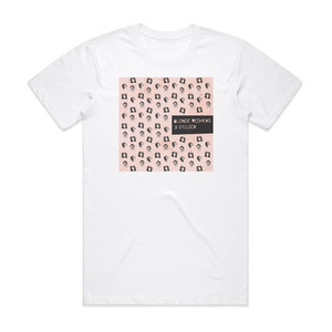 Blonde Redhead 3 Oclock Album Cover T-Shirt White Blonde Redhead 3 Oclock Album Cover T-Shirt White