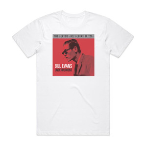 Bill Evans Undercurrent 1 Album Cover T-Shirt White Bill Evans Undercurrent 1 Album Cover T-Shirt White