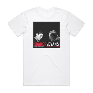Bill Evans The Complete Legendary Sessions Album Cover T-Shirt White Bill Evans The Complete Legendary Sessions Album Cover T-Shirt White