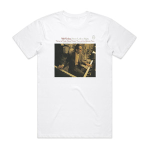 Bill Evans From Left To Right Album Cover T-Shirt White Bill Evans From Left To Right Album Cover T-Shirt White