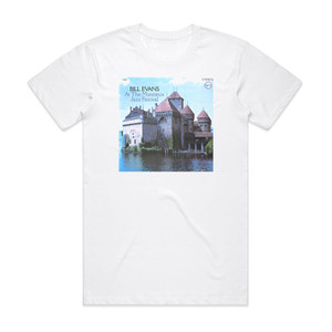 Bill Evans At The Montreux Jazz Festival Album Cover T-Shirt White Bill Evans At The Montreux Jazz Festival Album Cover T-Shirt White