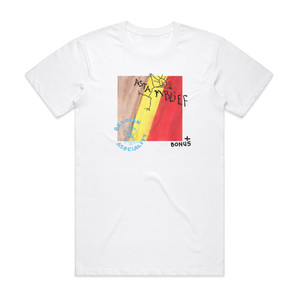 Belgian Asociality Astamblief Album Cover T-Shirt White Belgian Asociality Astamblief Album Cover T-Shirt White