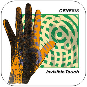 Genesis Invisible Touch-1 Album Cover Sticker