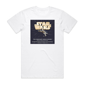Brian Daley Star Wars The Original Radio Drama Album Cover T-Shirt White