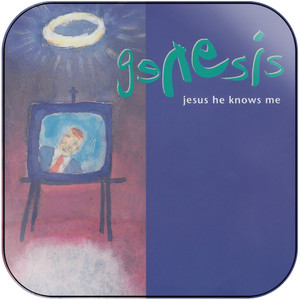 Genesis Jesus He Knows Me Album Cover Sticker Genesis Jesus He Knows Me Album Cover Sticker
