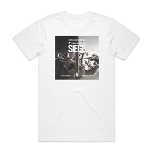 Ben Frost Tom Clancys Rainbow Six Siege Album Cover T-Shirt White Ben Frost Tom Clancys Rainbow Six Siege Album Cover T-Shirt White