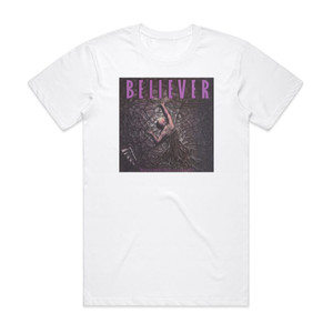 Believer Extraction From Mortality Album Cover T-Shirt White