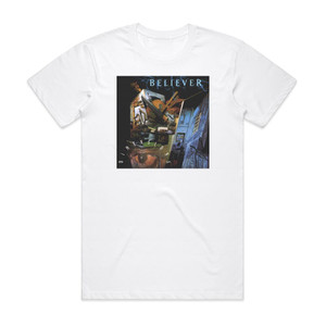 Believer Dimensions 1 Album Cover T-Shirt White