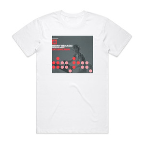 Benassi Benny Satisfaction 3 Album Cover T-Shirt White Benassi Benny Satisfaction 3 Album Cover T-Shirt White