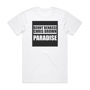 Benassi Benny Paradise Album Cover T-Shirt White