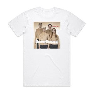 Benassi Benny Satisfaction Album Cover T-Shirt White Benassi Benny Satisfaction Album Cover T-Shirt White