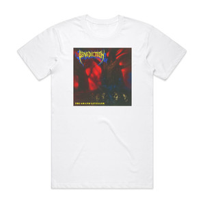 Benediction The Grand Leveller 1 Album Cover T-Shirt White Benediction The Grand Leveller 1 Album Cover T-Shirt White