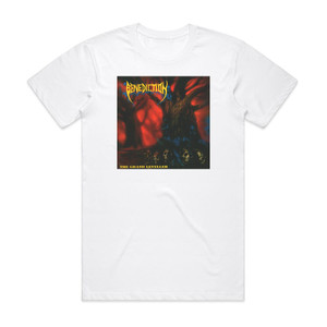 Benediction The Grand Leveller Album Cover T-Shirt White Benediction The Grand Leveller Album Cover T-Shirt White