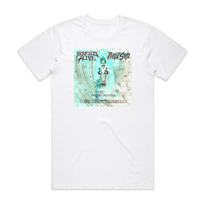 Berried Alive Blood Tears Champagne 1 Album Cover T-Shirt White Berried Alive Blood Tears Champagne 1 Album Cover T-Shirt White