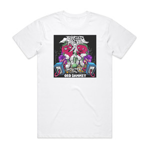 Berried Alive God Jammit Album Cover T-Shirt White Berried Alive God Jammit Album Cover T-Shirt White