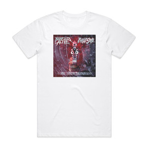 Berried Alive Blood Tears Champagne Album Cover T-Shirt White Berried Alive Blood Tears Champagne Album Cover T-Shirt White
