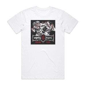 Bulletbelt Bring Back The Riff Album Cover T-Shirt White Bulletbelt Bring Back The Riff Album Cover T-Shirt White