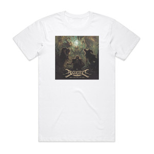 Bulletbelt Down In The Cold Of The Grave Album Cover T-Shirt White Bulletbelt Down In The Cold Of The Grave Album Cover T-Shirt White