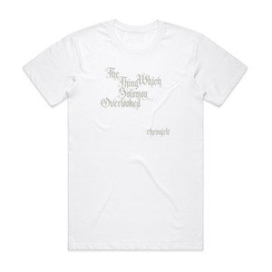 Boris The Thing Which Solomon Overlooked Chronicle Album Cover T-Shirt White Boris The Thing Which Solomon Overlooked Chronicle Album Cover T-Shirt White