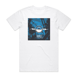 Boris Live At Third Man Records Album Cover T-Shirt White Boris Live At Third Man Records Album Cover T-Shirt White