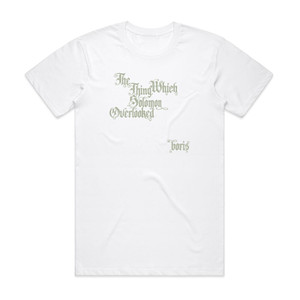 Boris Extra The Thing Which Solomon Overlooked Extra 1 Album Cover T-Shirt White Boris Extra The Thing Which Solomon Overlooked Extra 1 Album Cover T-Shirt White