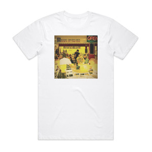 Badly Drawn Boy Born In The Uk 1 Album Cover T-Shirt White Badly Drawn Boy Born In The Uk 1 Album Cover T-Shirt White