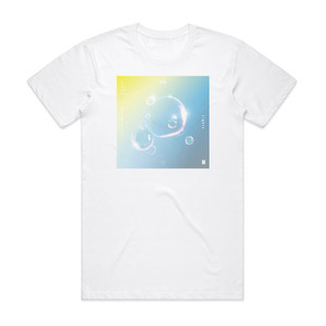 Bangtan Boys Lights Boy With Luv Album Cover T-Shirt White Bangtan Boys Lights Boy With Luv Album Cover T-Shirt White