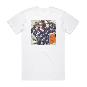 Bangtan Boys No More Dream Album Cover T-Shirt White Bangtan Boys No More Dream Album Cover T-Shirt White
