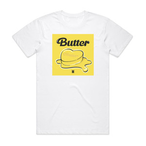 Bangtan Boys Butter Album Cover T-Shirt White Bangtan Boys Butter Album Cover T-Shirt White