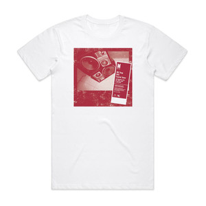 Bangtan Boys Mic Drop Dna Crystal Snow Album Cover T-Shirt White Bangtan Boys Mic Drop Dna Crystal Snow Album Cover T-Shirt White