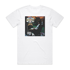 Bubba Sparxxx Dark Days Bright Nights Album Cover T-Shirt White Bubba Sparxxx Dark Days Bright Nights Album Cover T-Shirt White