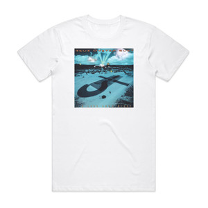 Blue Oyster Cult A Long Days Night Album Cover T-Shirt White Blue Oyster Cult A Long Days Night Album Cover T-Shirt White