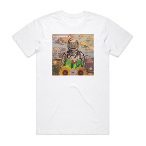 Bill Frisell Guitar In The Space Age Album Cover T-Shirt White Bill Frisell Guitar In The Space Age Album Cover T-Shirt White