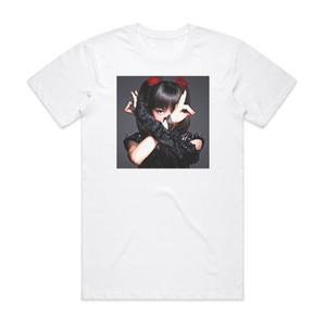 BABYMETAL Empty 8 Album Cover T-Shirt White BABYMETAL Empty 8 Album Cover T-Shirt White