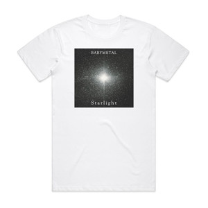 BABYMETAL Starlight Album Cover T-Shirt White BABYMETAL Starlight Album Cover T-Shirt White